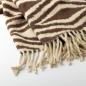 Preview: Hoii Plaid 'Amorella' 150 x 200 cm Chocolate Martini - Braun